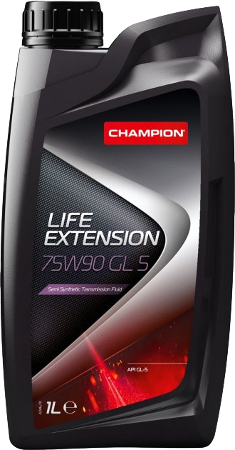 Трансмиссионное масло Champion Life Extension GL-5 75W90, 1л